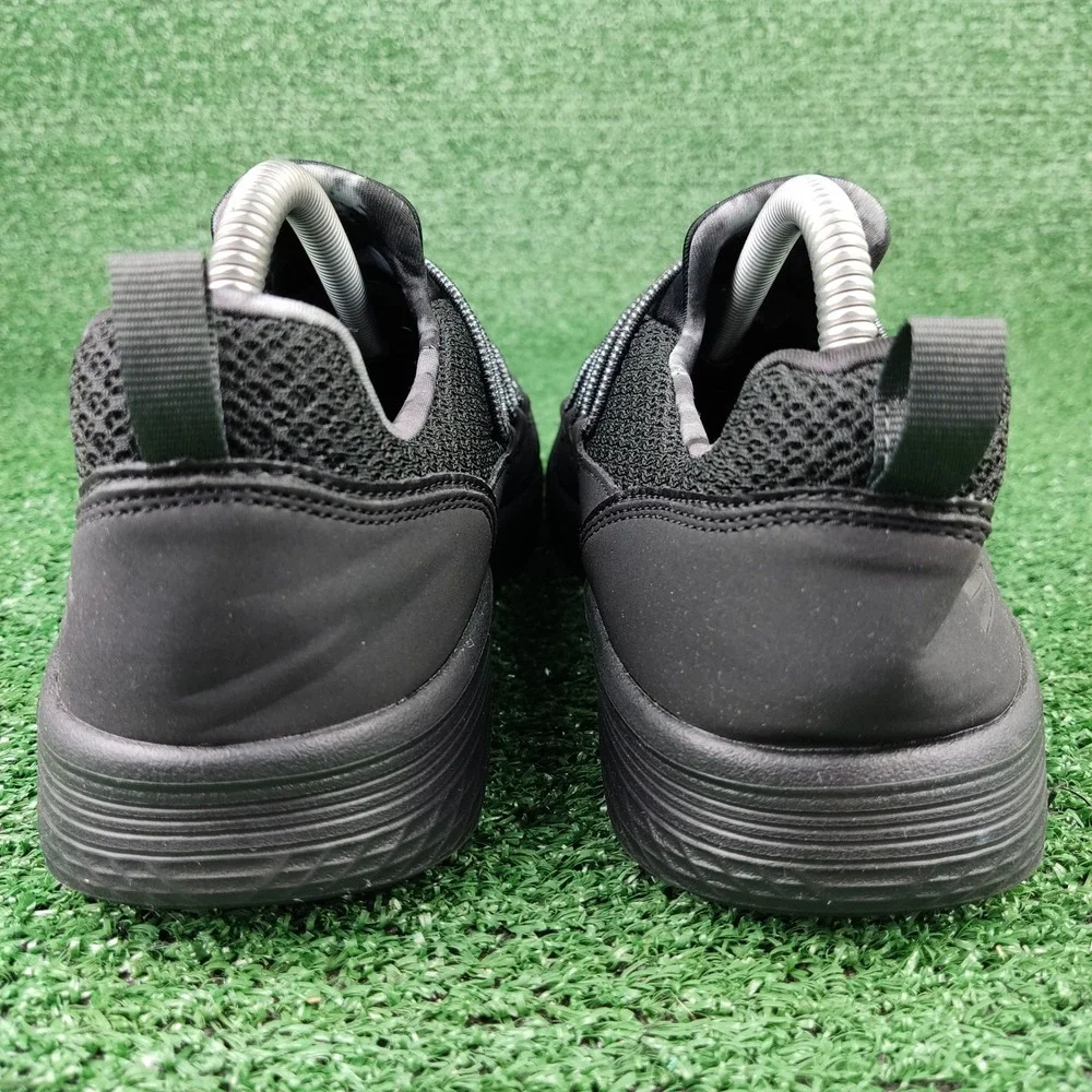 Skechers Sneakers Womens 8 Black‎ Go Walk Max Cushioning 136739 Slip On Bungee